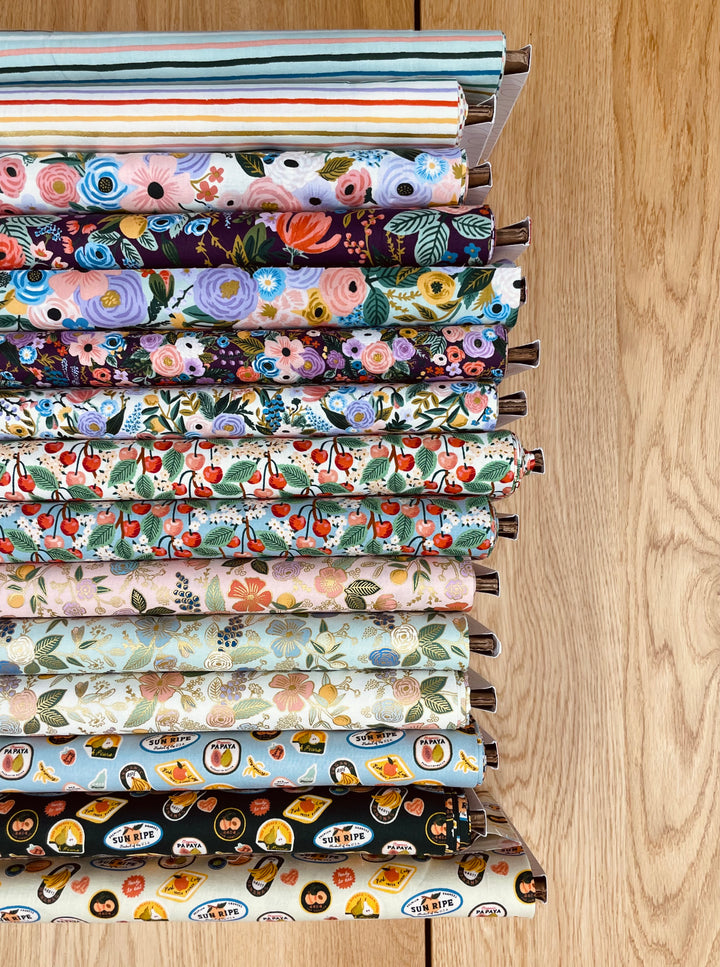 Rifle Paper Co. Orchard; FQ Bundle of 15 fabrics