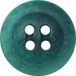 Elan; 4 Hole Button, Green, 7/8" (23mm)