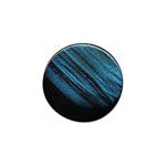 Elan; Shank Button, Blue Metallic, 7/8" (23mm)