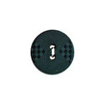 Elan; 2-Hole Button, Black, 3/4" (20mm)