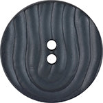 Elan; 2 Hole Button, Black, 1" (25mm)