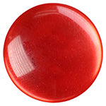 Elan; Shank Button, Red, 1/2" (12mm)