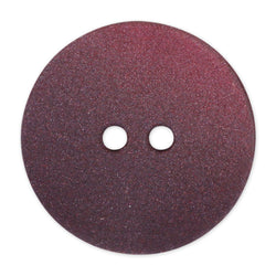 Elan; 2-Hole Button, Plum, 5/8" (15mm)