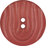 Elan; 2-Hole Button, Red, 1" (25mm)