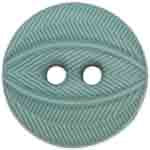 Elan; 2-Hole Button, Sage, 5/8" (15mm)