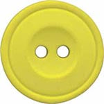 Elan; 2-Hole Button, Acid Lime, 3/4" (20mm)