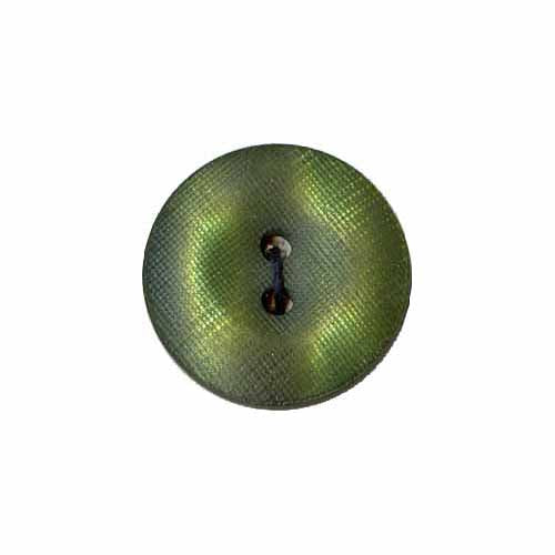 Elan; 2-hole Button, Green, 1