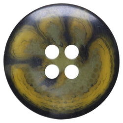 Elan; 4-hole Button, Tortoieshell, 9/16" (15mm)