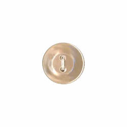 Elan; 2 Hole Button, Beige, 1/2" (14mm)