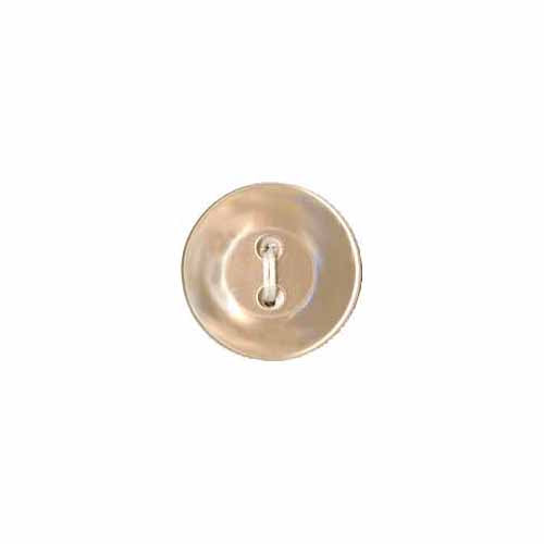 Elan; 2 Hole Button, Beige, 1/2