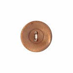 Elan; 4 Hole Button, Dark Peach, 3/4" (18mm)