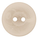 Elan; 2-hole Button, Beige, 3/4" (18mm)