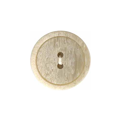 Elan; 2-hole Button, Beige, 1