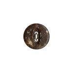 Elan; 2-Hole Button,Brown,  3/4" (20mm)