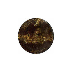 Elan; Shank Button, Brown Metallic, 1-1/8"(28mm)