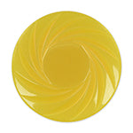 Elan; Shank Button, Yellow, 3/4" (18mm)