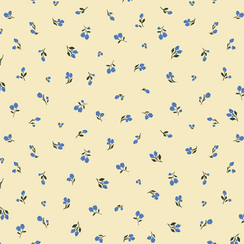 AGF A Year in Petals; Blue Ridge Buttercup, 1/4 yard