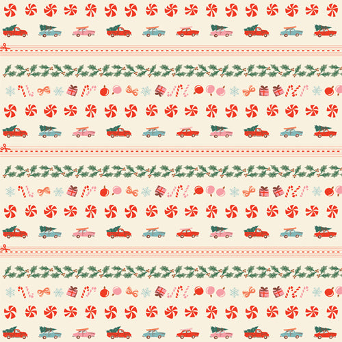 AGF Christmas in the Cabin; Holiday Bound Binding Fabric, 2.5