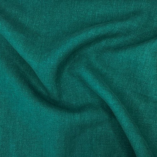 Cairo Linen - Emerald Green, 1/4 yard