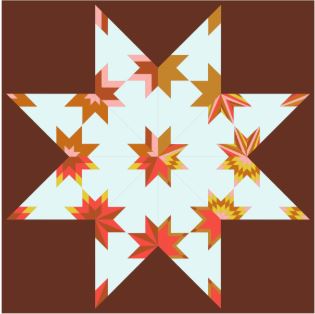 Combo Star Block of the Month Quilt Kit - Cover Version