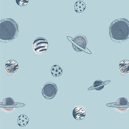 AGF Snuggles Flannel Planetarium; 1/4 yard