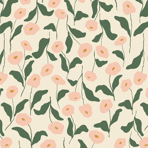 AGF A Year in Petals; Mountain Flora Bloom FLANNEL, 1/4 yard