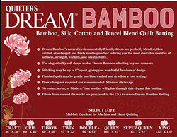Quilters Dream Bamboo Blend, 92" or 122" wide, 1/4 yard