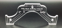 Silly Moon Ruler, Jelly 2", 1/8"