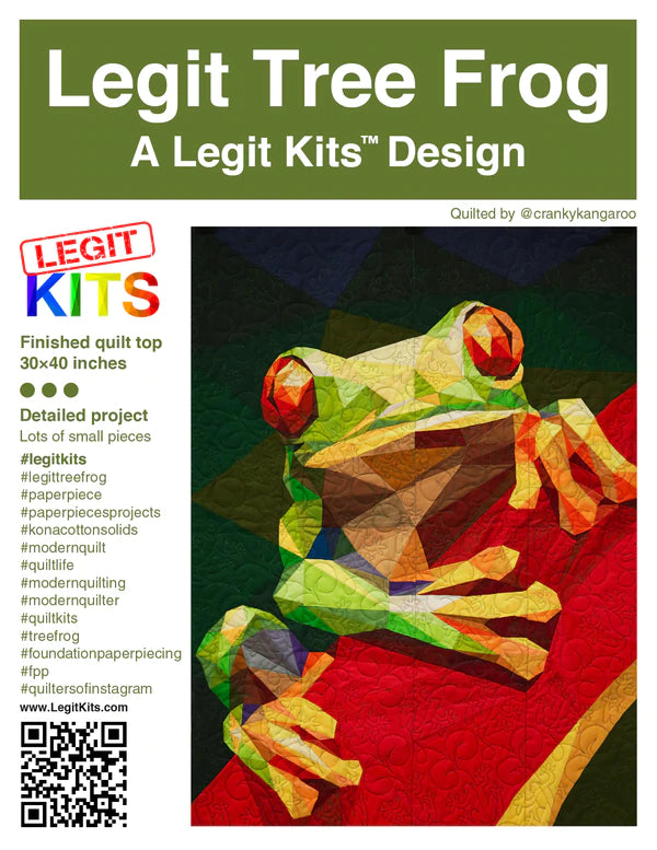 LEGIT KITS, Legit Tree Frog Pattern