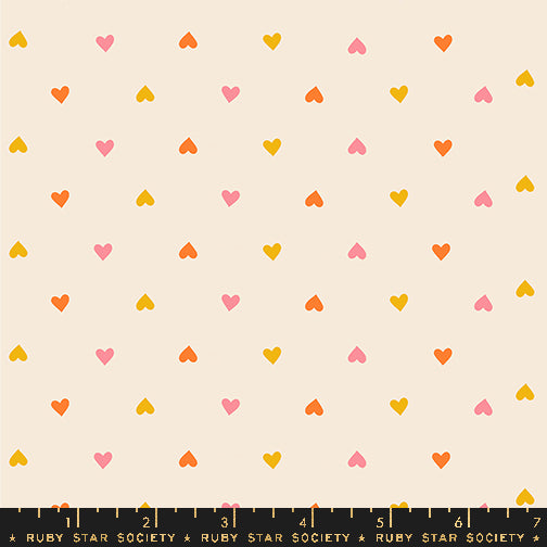 RSS Juicy Hearts in Multi; 1/4 yard