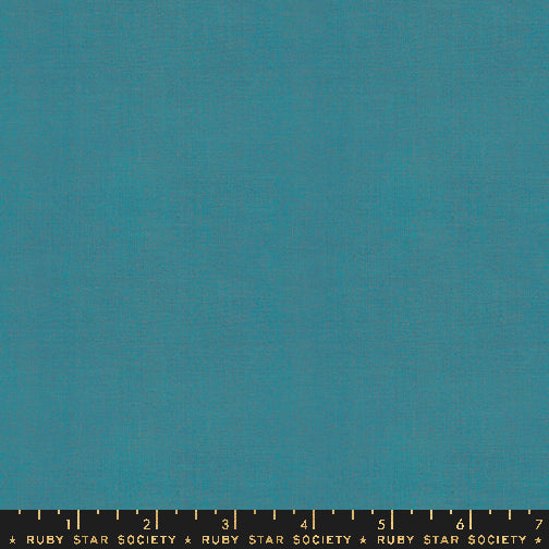 Warp & Weft Hue Crossweaves - Deep Turquoise, 1/4 yard