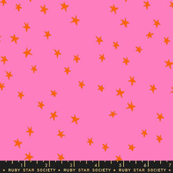 Starry Wideback - Vivid Pink, 1/4 yard