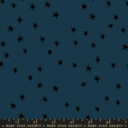 Starry Wideback - Smoke, 1/4 yard