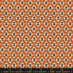 RSS Favorite Flowers Lattice in Spice; 1/4 yard