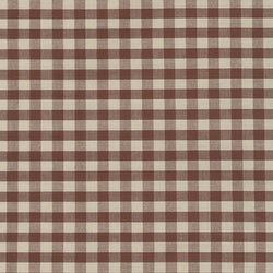 Sevenberry Crawford Gingham 1/4" - Brown, 1/4 yard