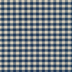 Sevenberry Crawford Gingham 1/4" - Navy, 1/4 yard