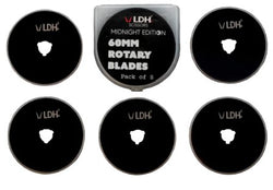 60mm Midnight Edition Rotary Cutter Blades - Pack of 5