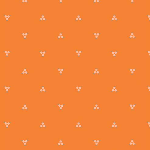 AGF Tangerine; Sweet Tangerines, 1/4 yard - COMING SOON