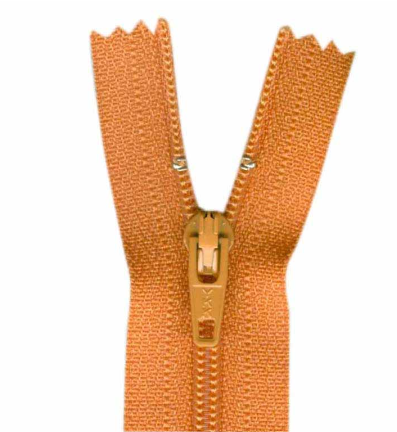 Costumakers All Purpose Zipper - 9 inch, Closed End - Copper