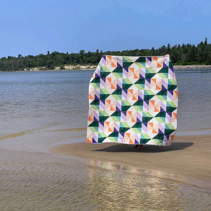 Victoria Beach Quilt Kit - Cover Version