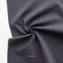 Fableism Everyday Chambray - Nocturne - Gravity, 1/4 yard
