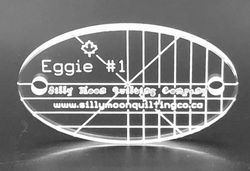 Silly Moon Ruler, Eggie 1, 1/8"