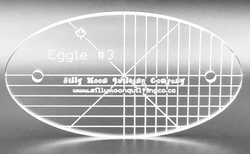 Silly Moon Ruler, Eggie 3, 1/8"