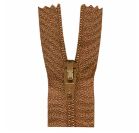 Costumakers All Purpose Zipper - 9 inch, Closed End - Rust