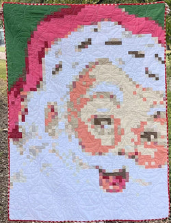 Father Christmas Quilt Kit