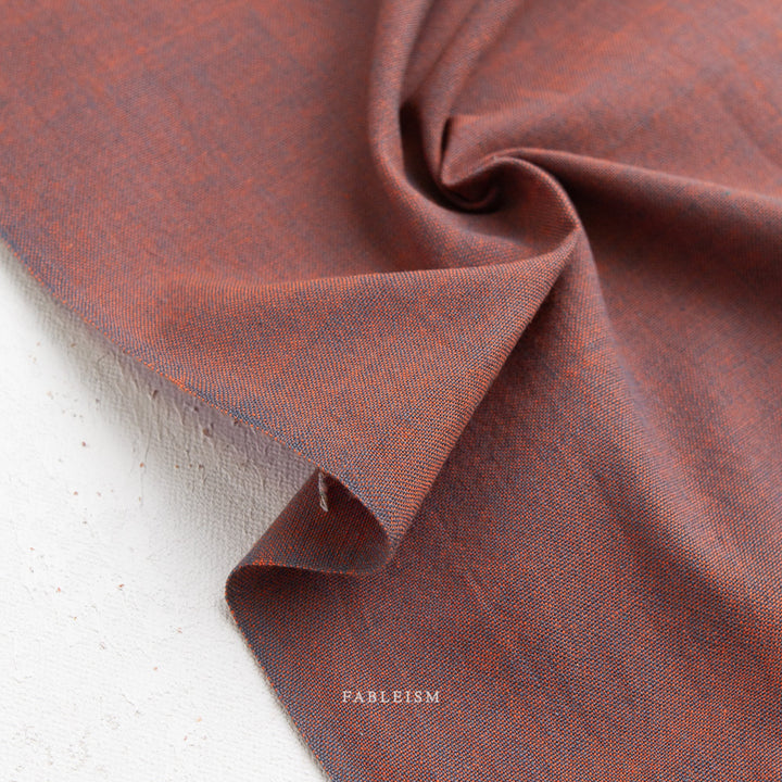 Fableism Watercolor Wovens - Magma, 1/4 yard - Coming Soon!