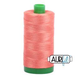 Aurifil Thread - Salmon 2225 - 40wt Thread Aurifilorange 