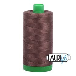 Aurifil Thread - Bark 1140 - 40wt Thread Aurifil 