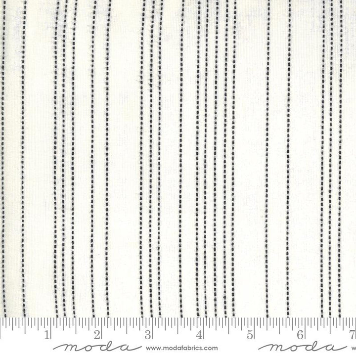 Low Volume Wovens - Ivory Stripe Fabric Moda 