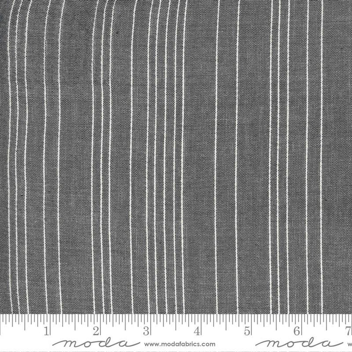 Low Volume Wovens - Silver Stripe Fabric Moda 